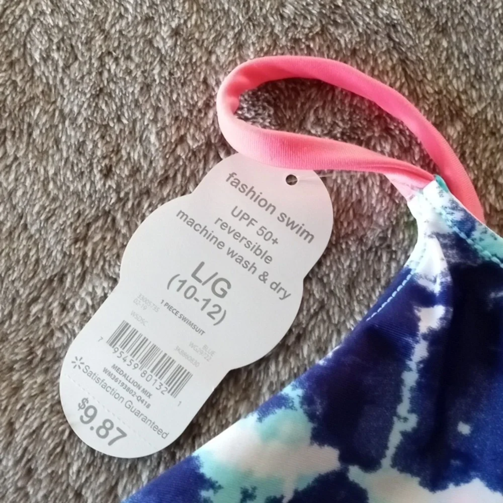 Wonder Nation reversible swimsuit NWT
